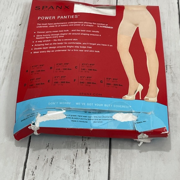 Spanx Power Panties Barest size A - Picture 3 of 5